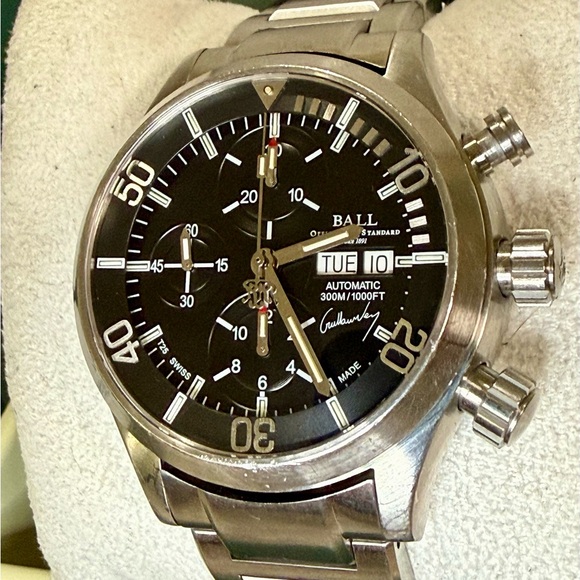 Ball Engineering Master II Diver Freefall Chronograph Day Date Mens Watch - Picture 4 of 8